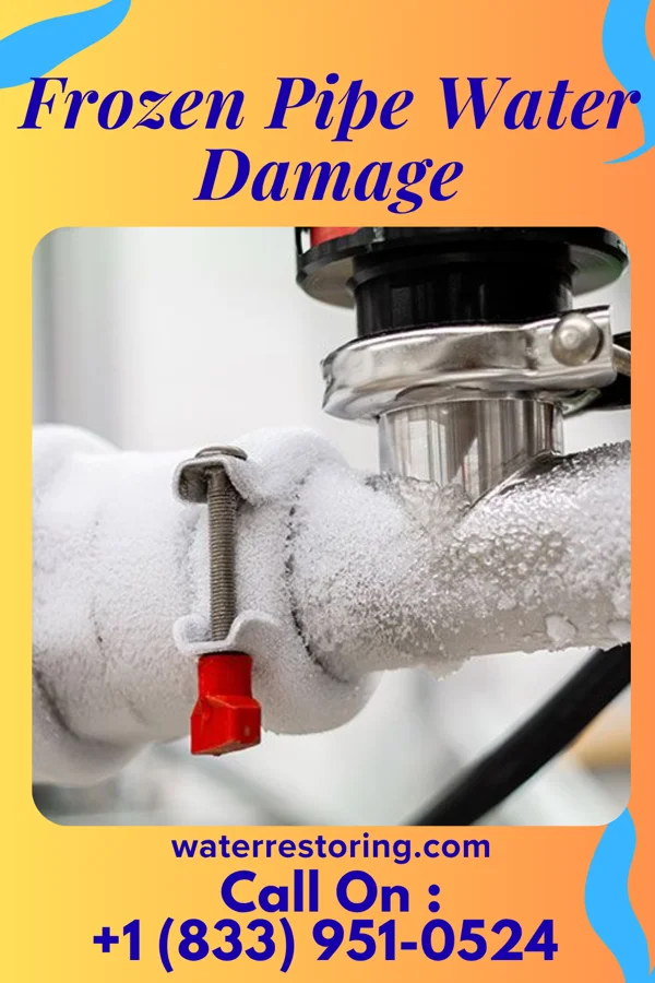 Frozen Pipe Water Damage in La Vale, MD